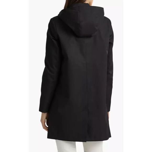 Lauren Ralph Lauren A Line Wool Single Breasted Coat In Regal Navy Plus Size 18W - Picture 3 of 13